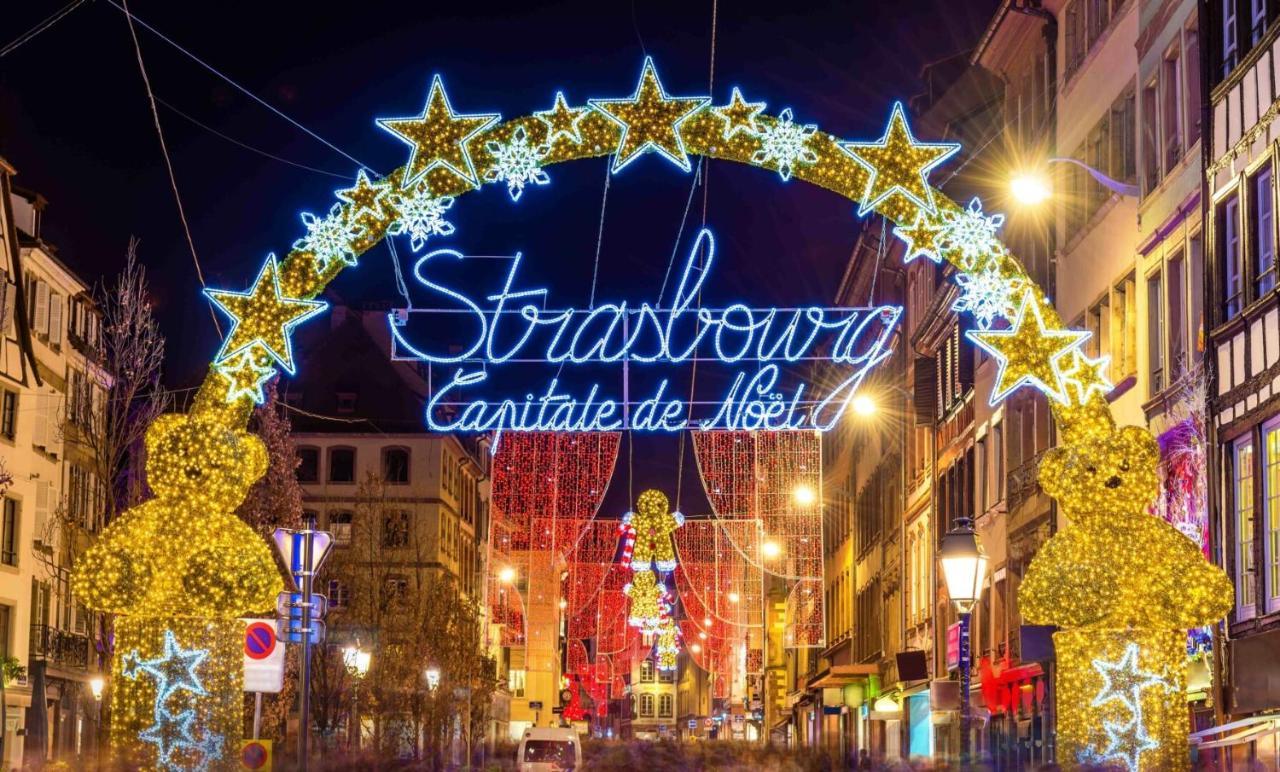 Le Carre Strasbourgeois - Logement Entier Au Centre Du Neudorf F1 Buitenkant foto